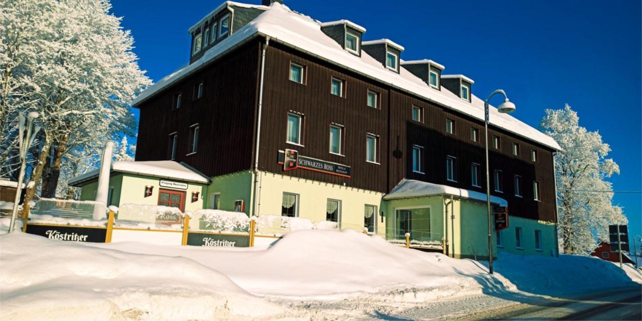 Schwarzes Ross Hotel & Restaurant Oberwiesenthal Exterior photo