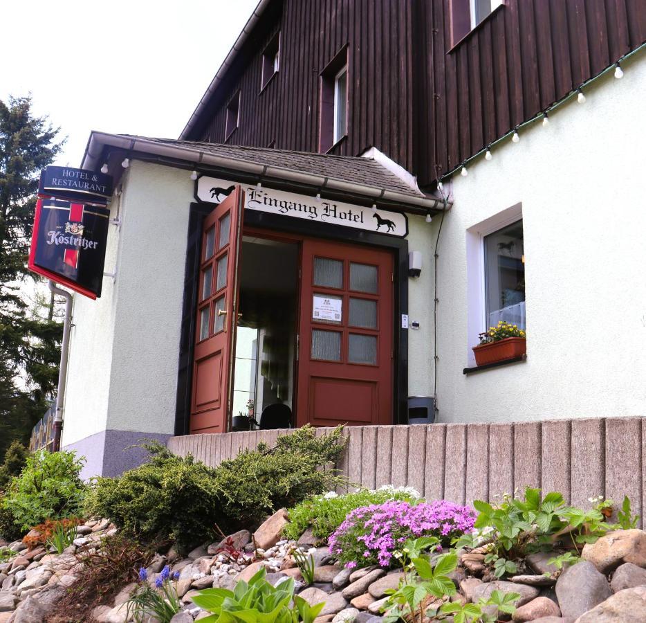 Schwarzes Ross Hotel & Restaurant Oberwiesenthal Exterior photo